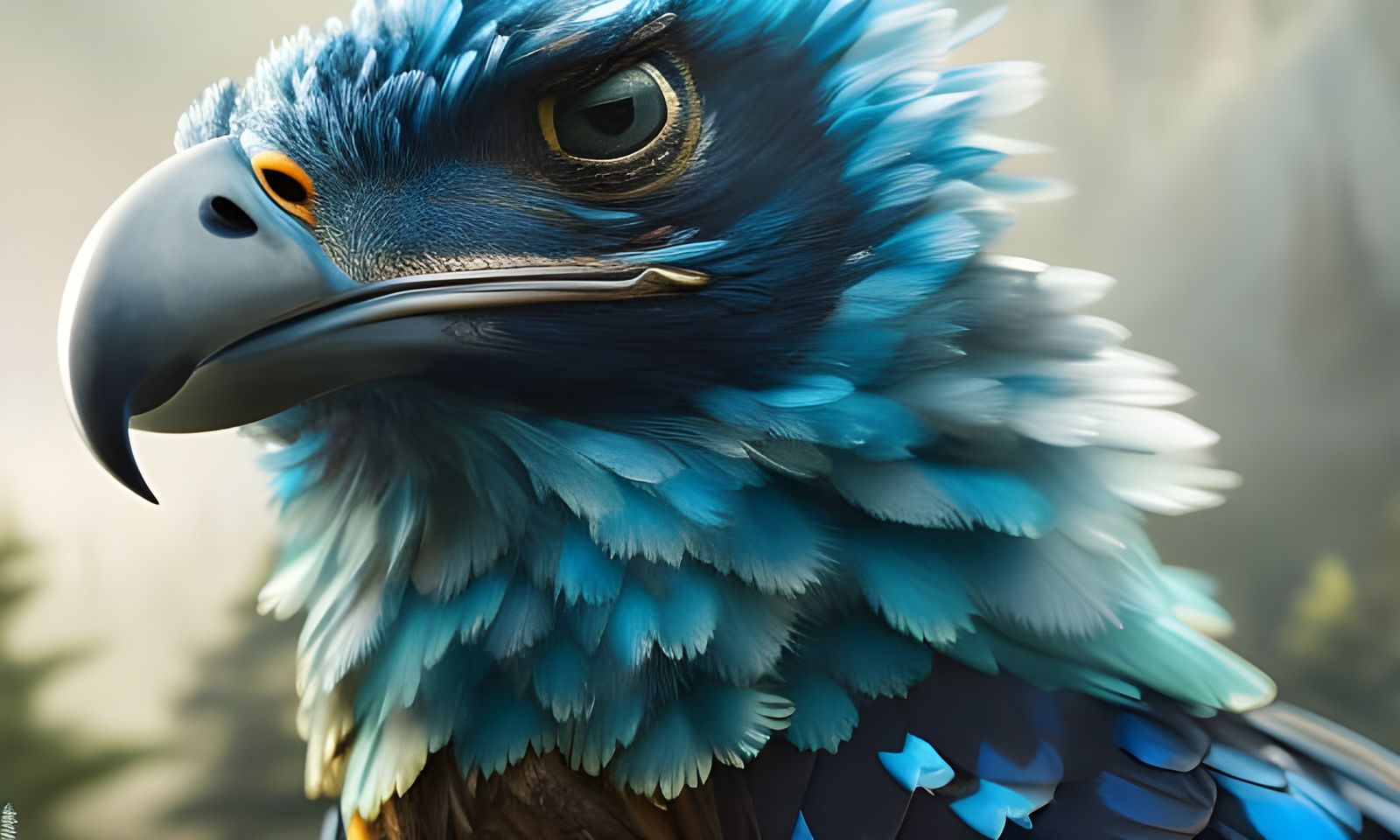 The Conference of the Birds  by @Shr00m