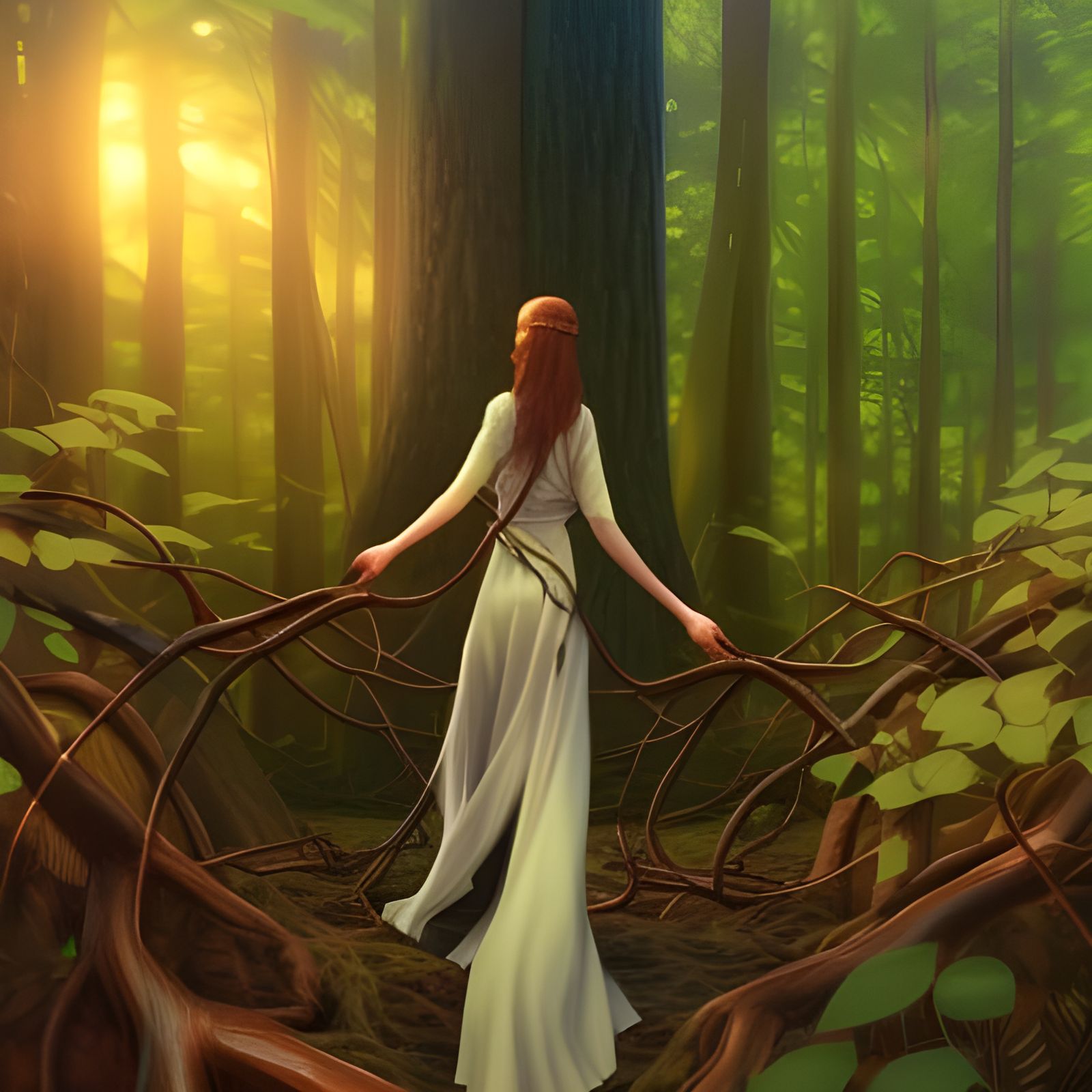 Dryad - AI Generated Artwork - NightCafe Creator