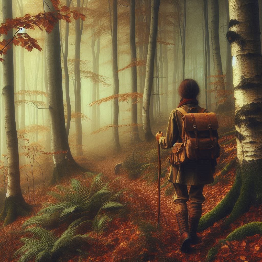 hiking in the fall  by @HMKlynd