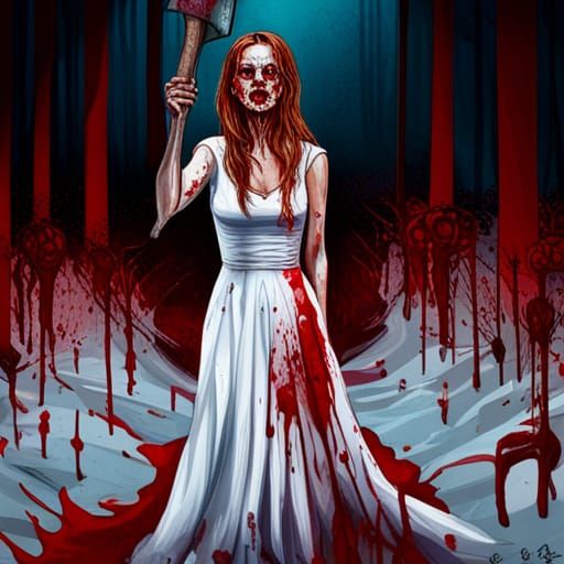 Carrie white hotsell prom dress