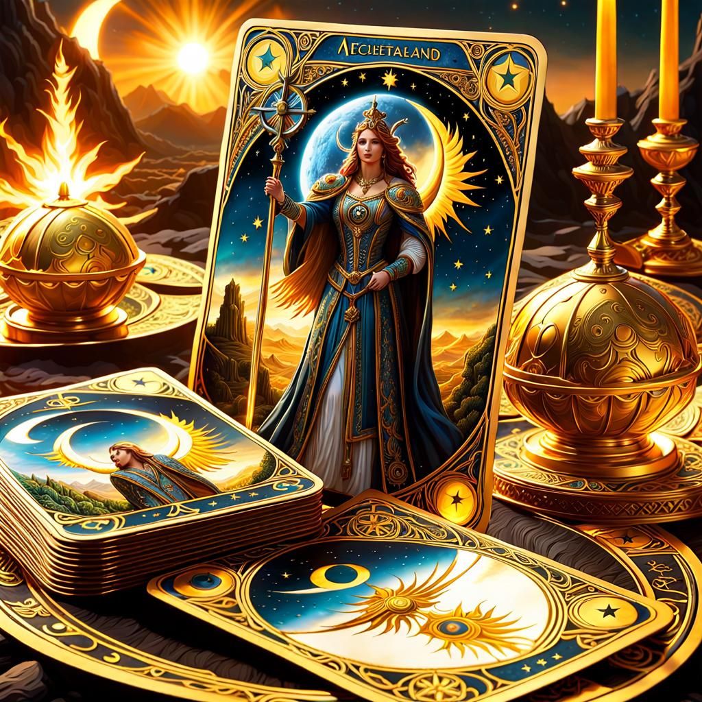 Tarot Cards  by @Silentone