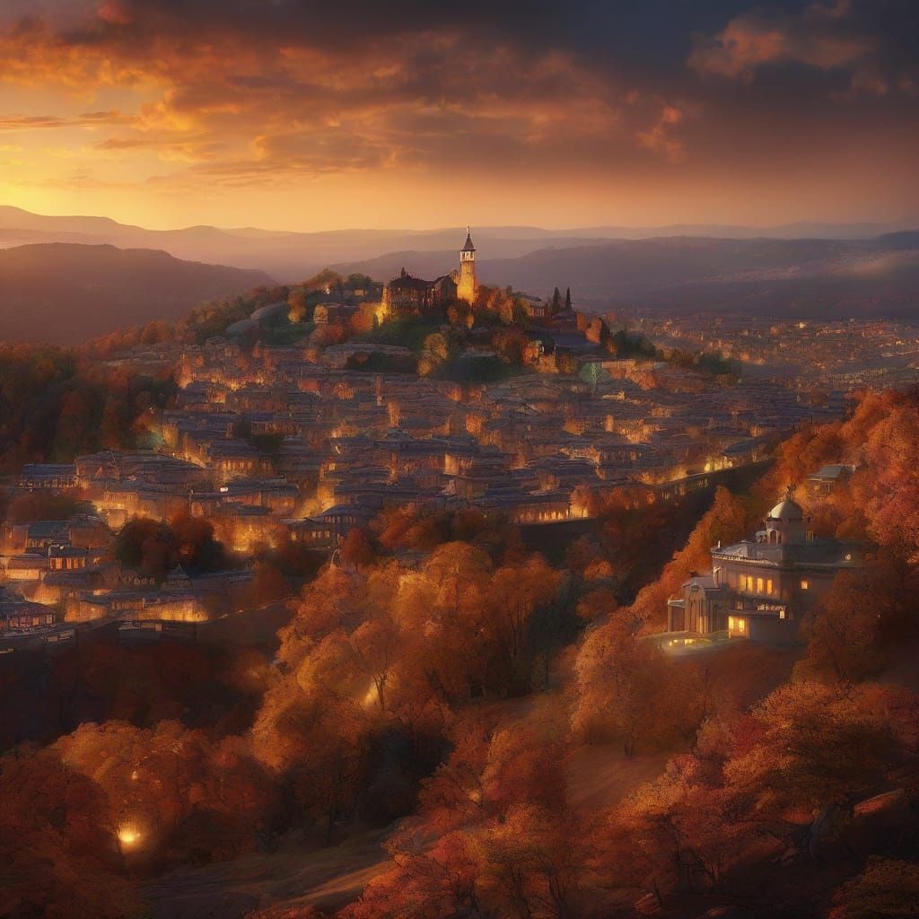 Art Style:

Hyper-realistic digital fantasy style
HDR rendering with high color saturation
Conceptual art in the style of "matte painting"
R...