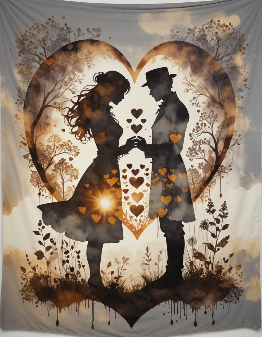 Love tapestry!   by @Hit moments