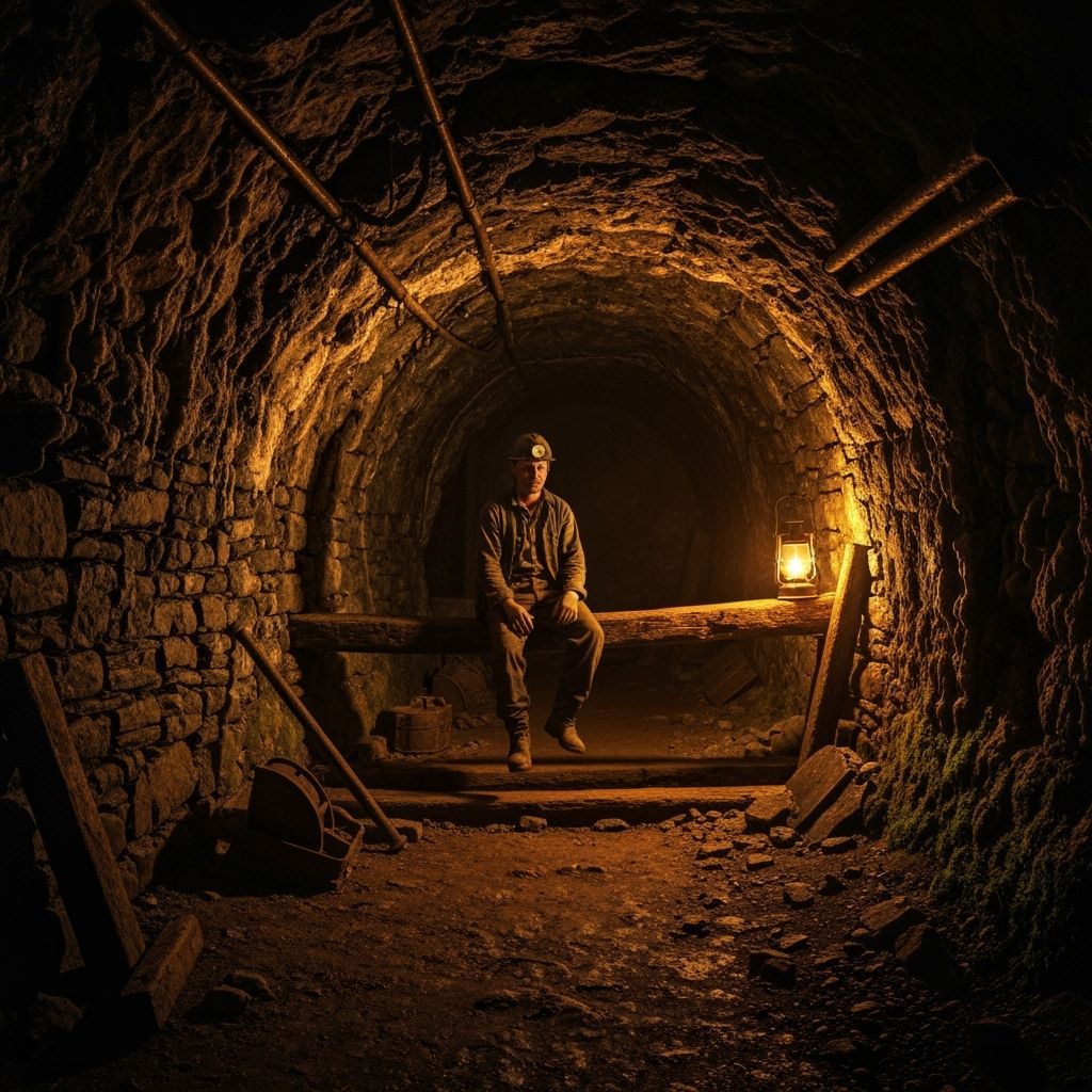Depths of the mine