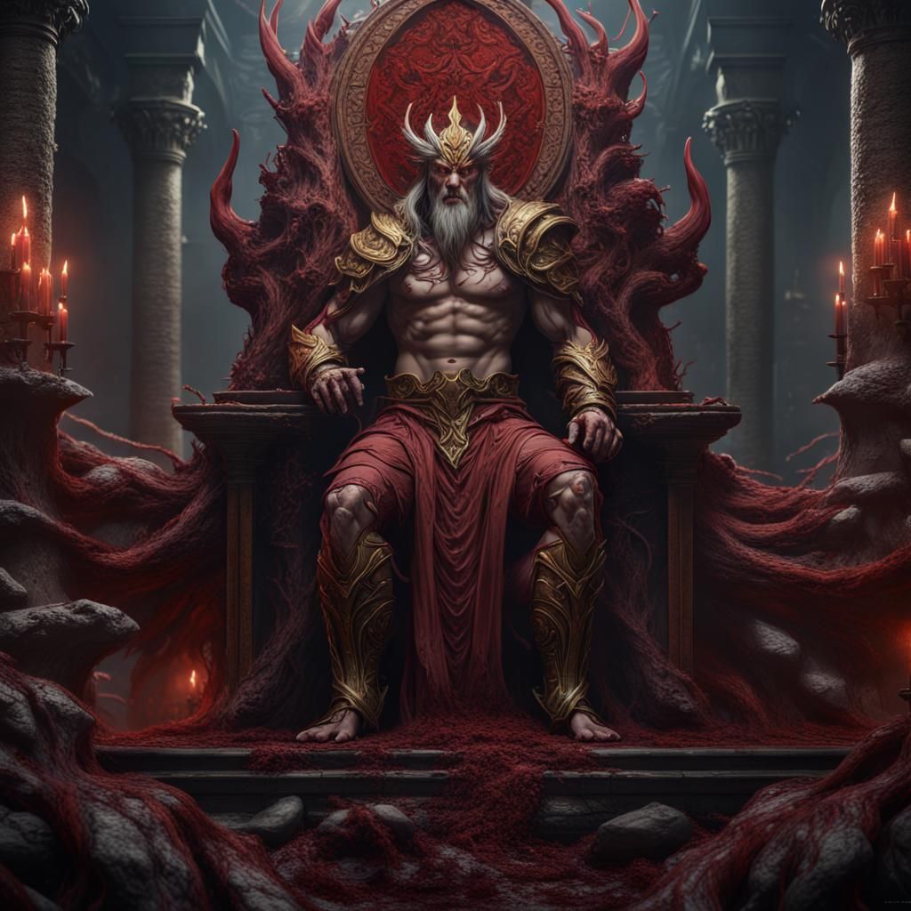 God of blood - AI Generated Artwork - NightCafe Creator