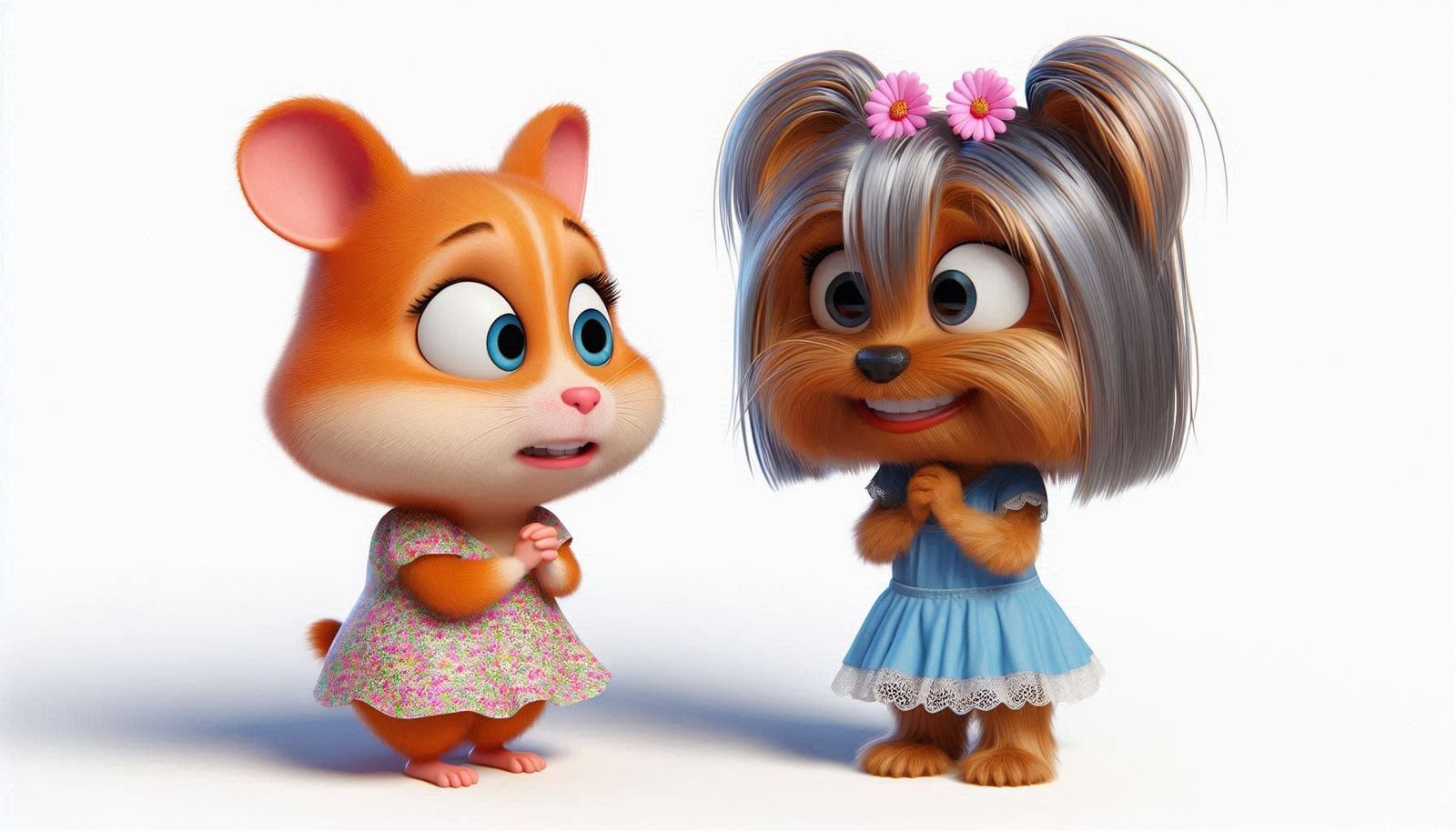 Meeting his family 🐹 02