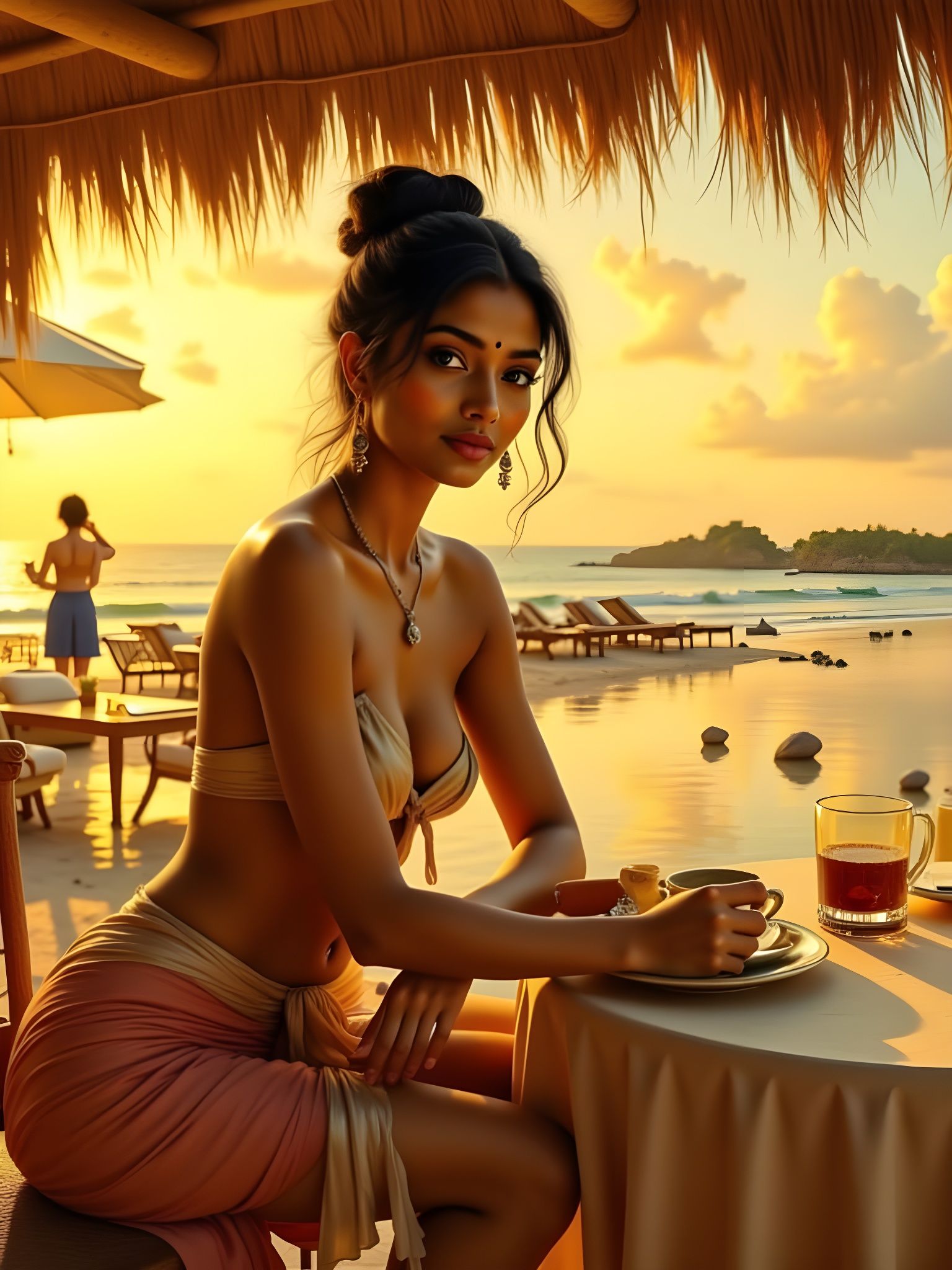 Franz von Defregger + Aleksey Venetsianov + Romantic Realism atmosphere, where Defregger's golden-hour luminosity creates honey-toned warmth...