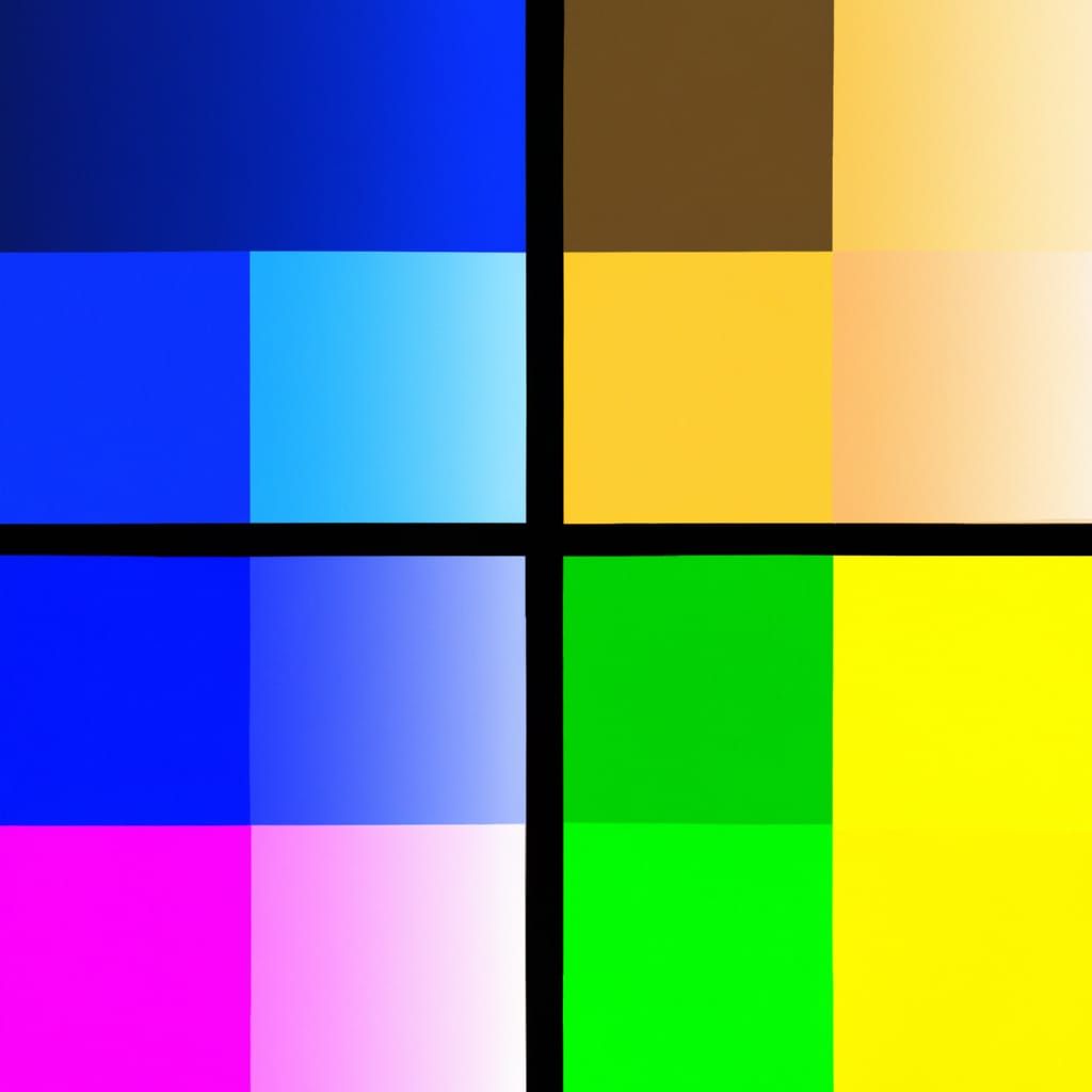 contrasting colors warm colors color gradient cool colors ye...