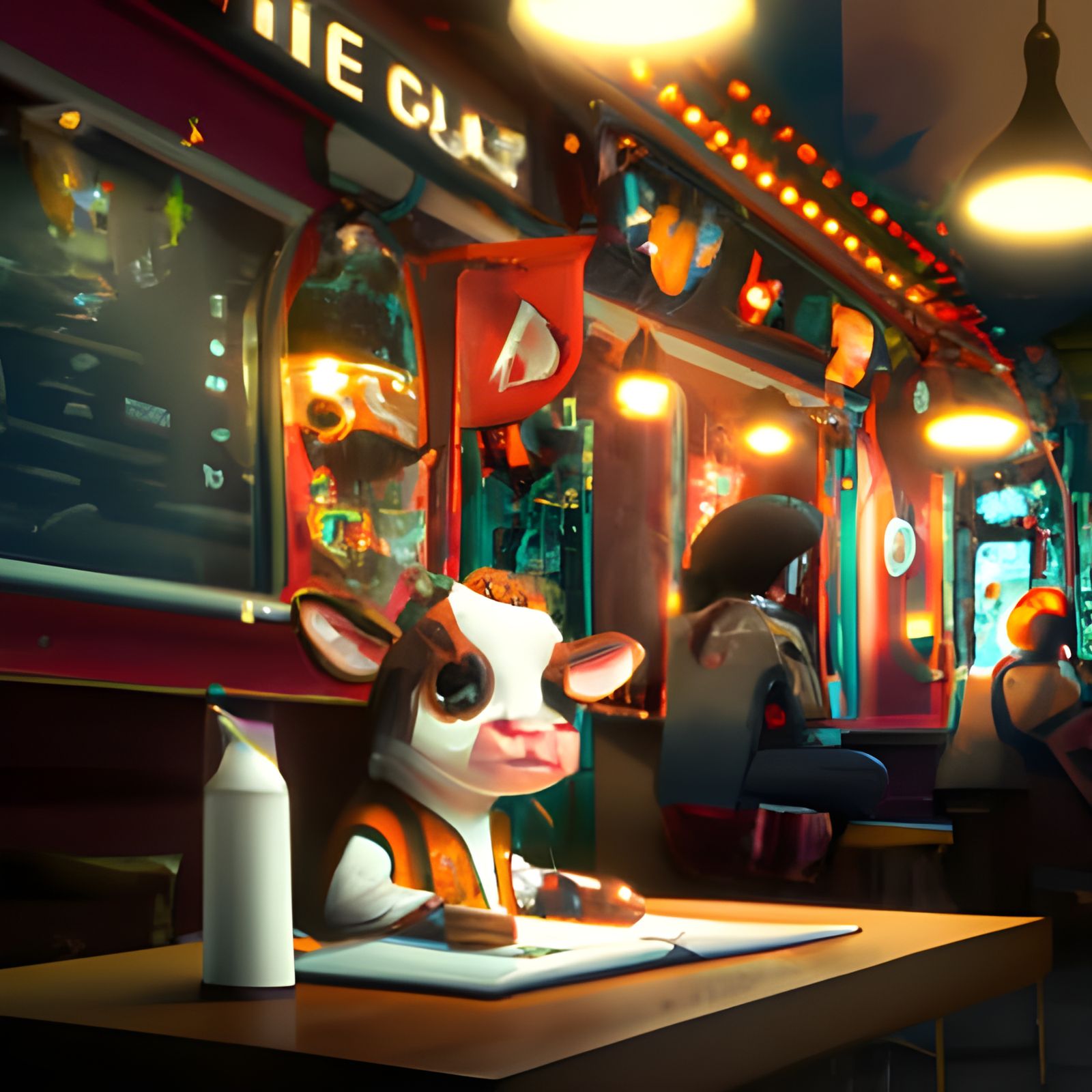 NightCalf in NightCafe