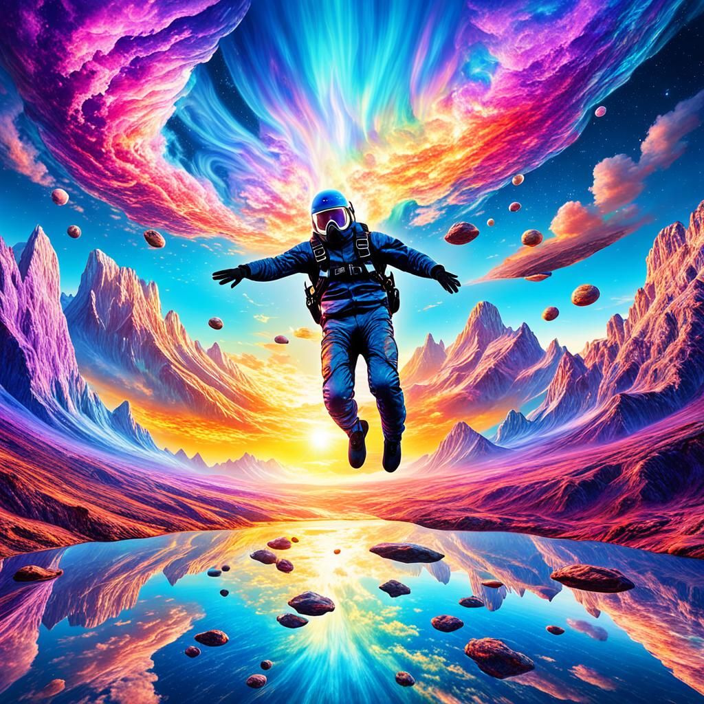 Skydiving vibes