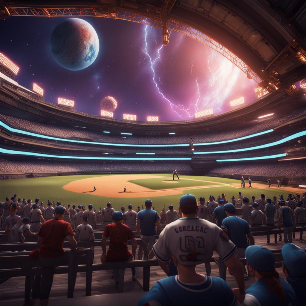 Epic Intergalactic baseball game 