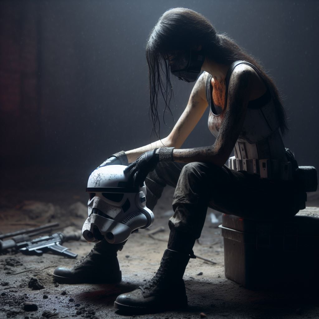 Clone Order 66: She never wanted this Helmet