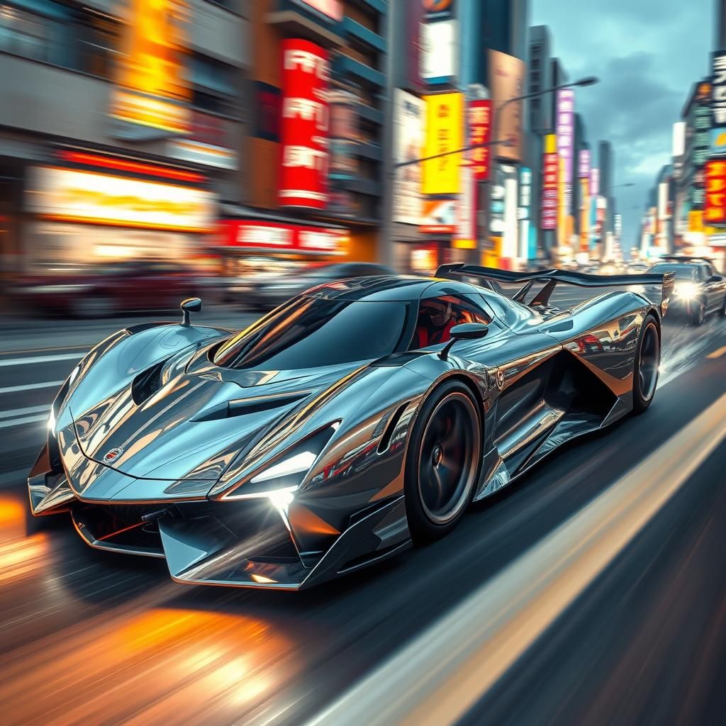 Supercar  by @EveCrowe