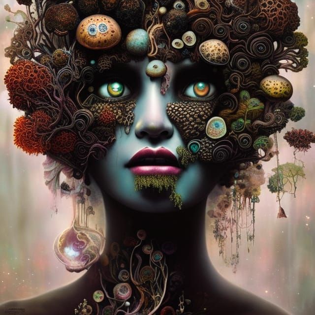 Fungi Girl 7365