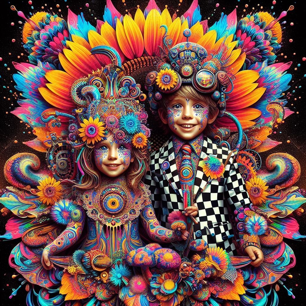 Psychedelic siblings