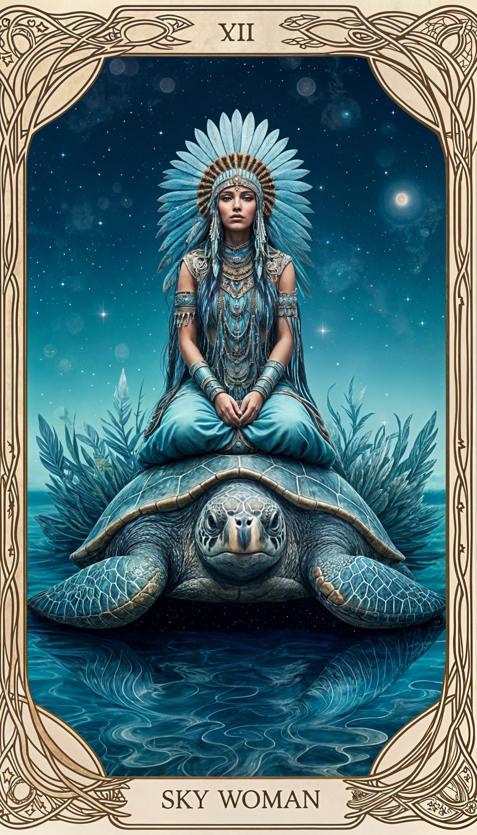 Atahensic Tarot  by @JinJae