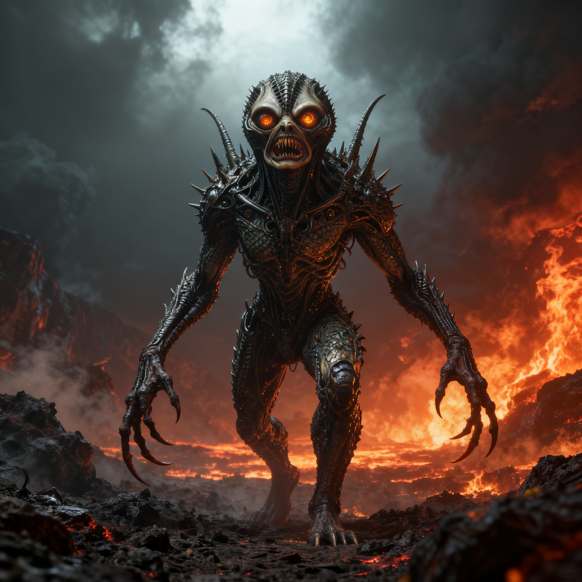 Disgusting demon spawn