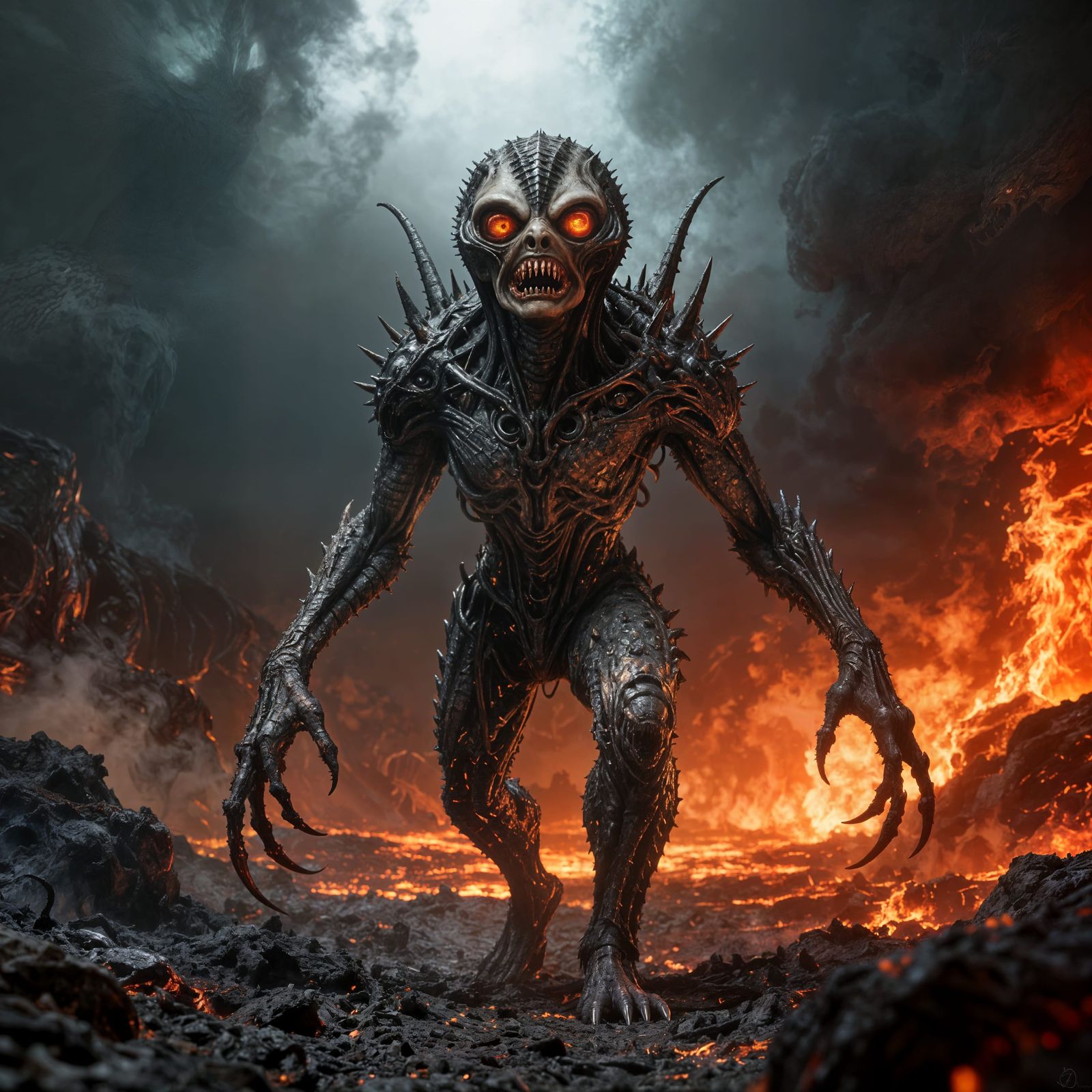 Disgusting demon spawn