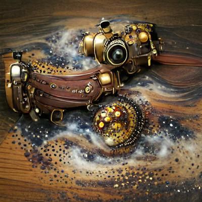 Steampunk galaxy