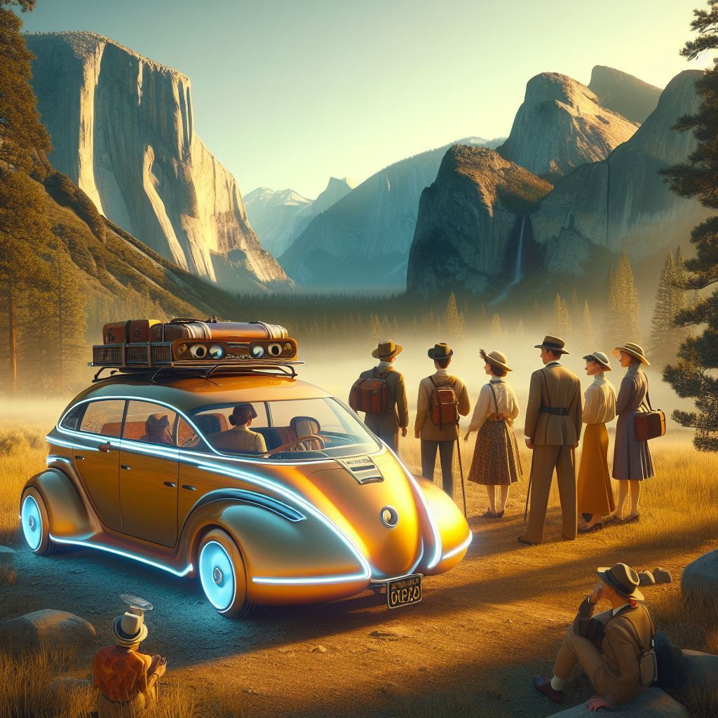 Retrofuturist family