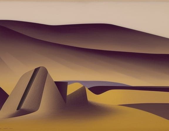 Landscape by Paul Nash [Stable] (Ver 2)