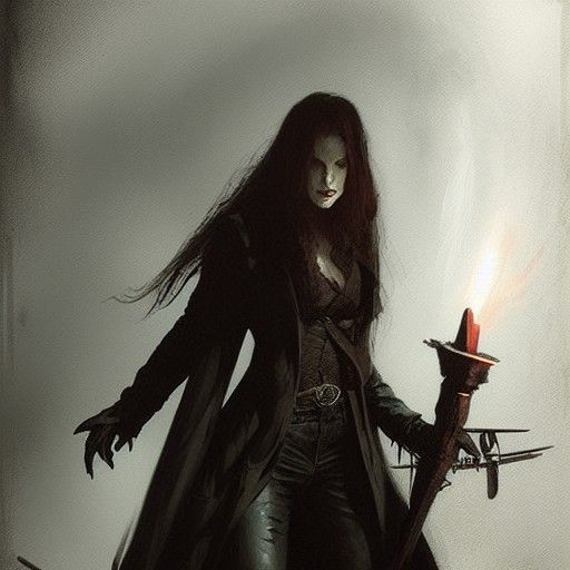 Van Helsing the vampire hunter