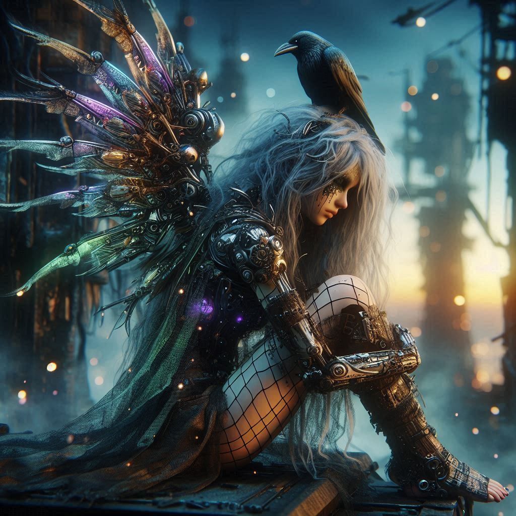 Dystopian Cyber Pixie