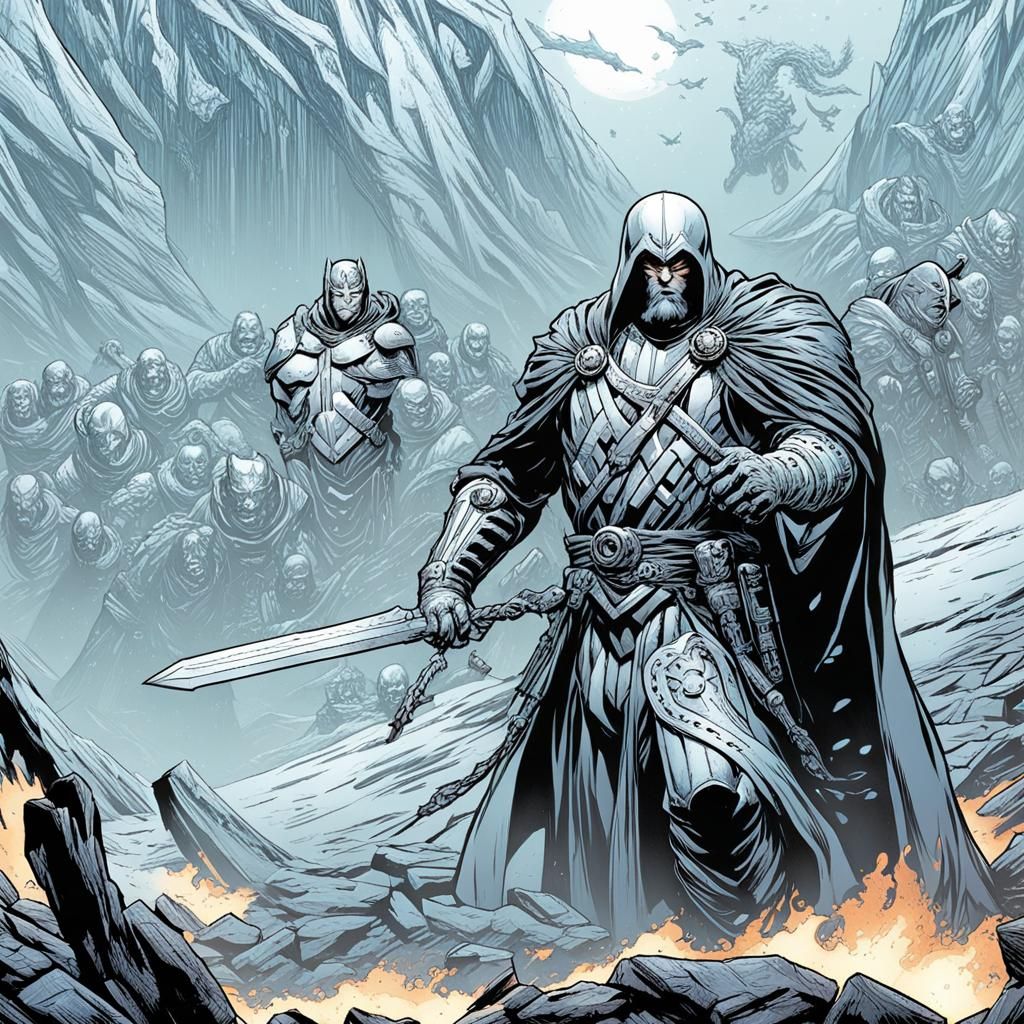 Emotional Extremes in Comic Book Art Style