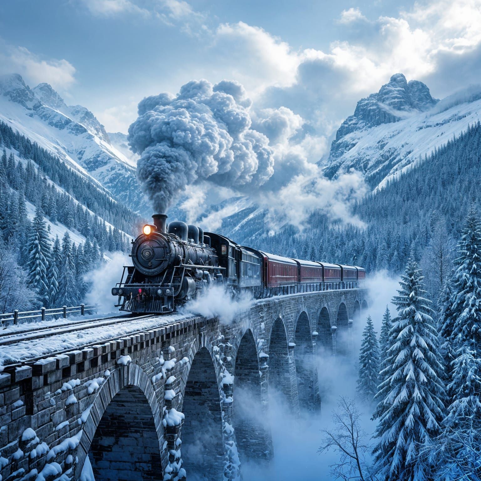 The Frostline Express  by @Michael Pollhans