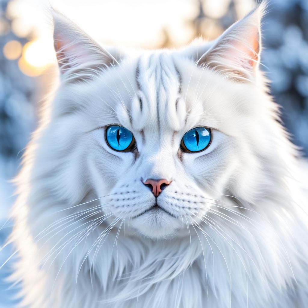 Siberian cat  by @Dahut