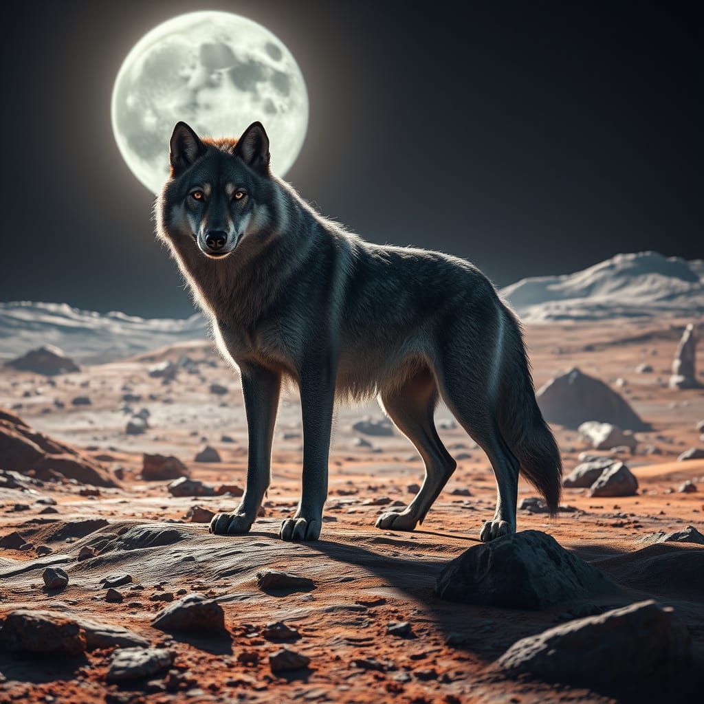 🐺🌑..