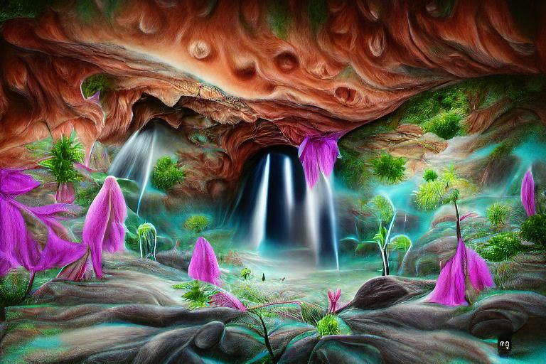 Grotto on Jupiter 