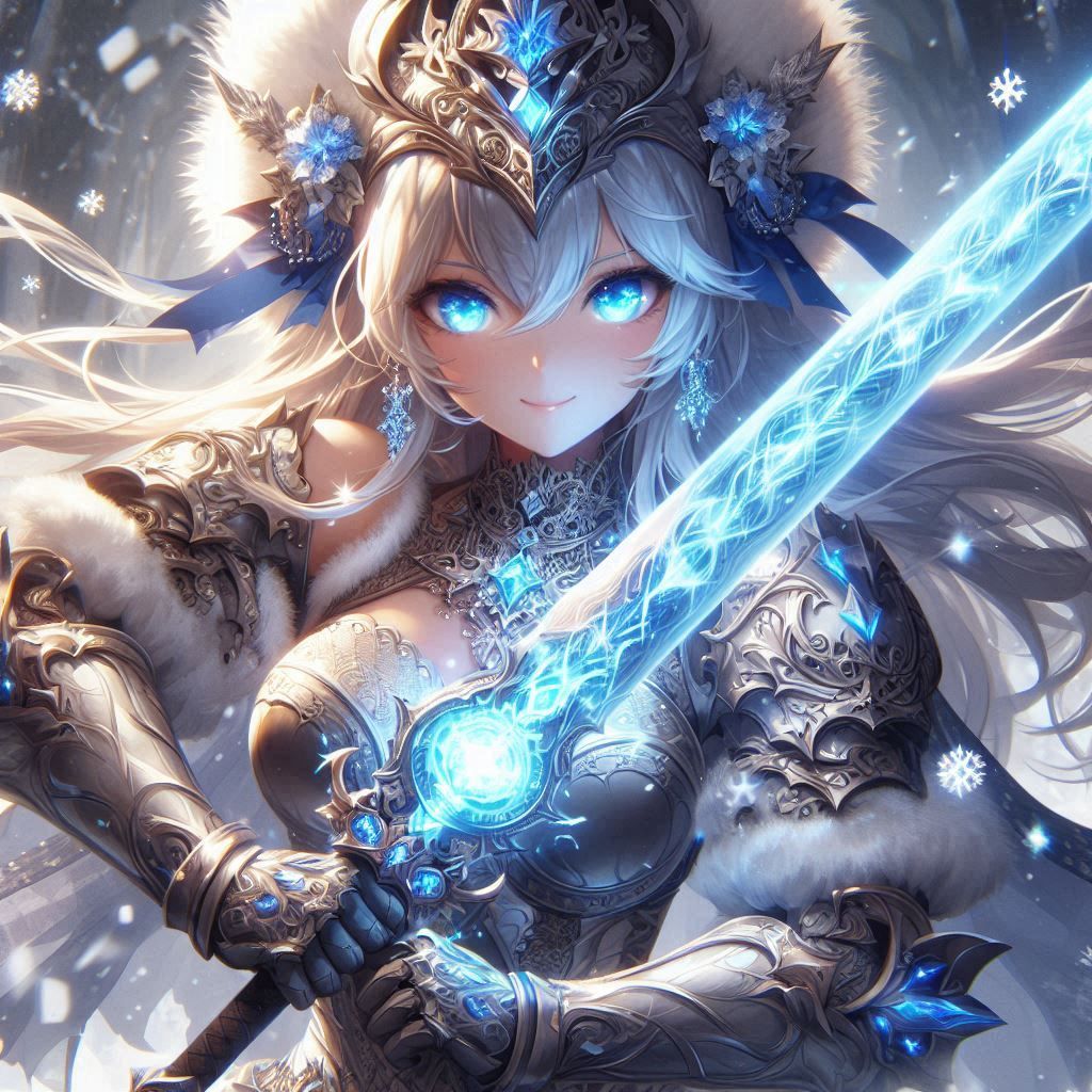 Lady Knight by DALL-E 3 (01)