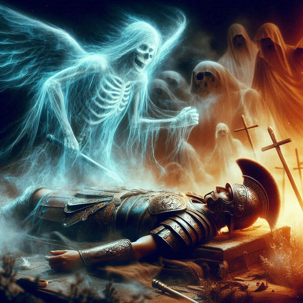 double exposure beautiful fantasy DALL-E 3 portrait landscap...