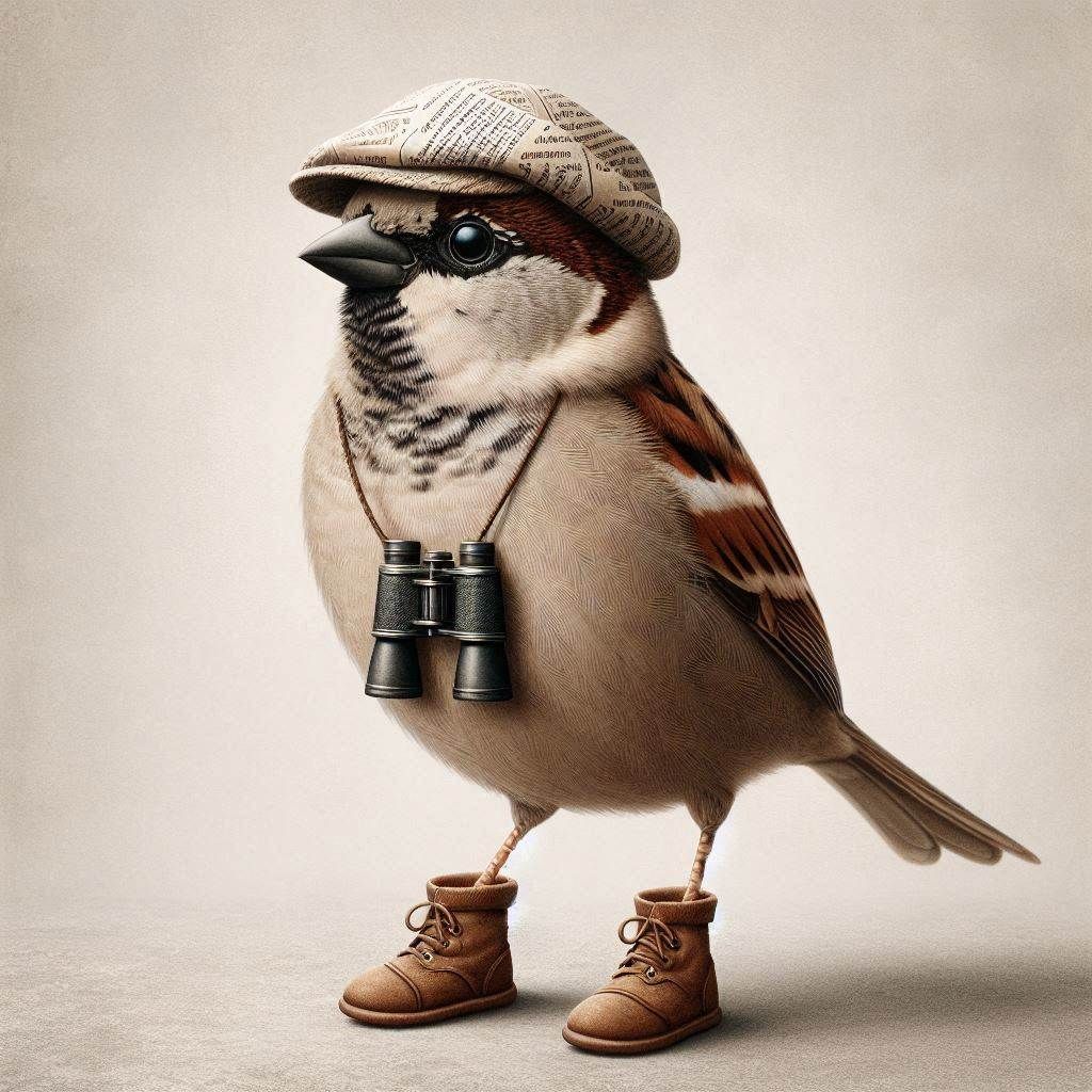 Ready to go "human watching"