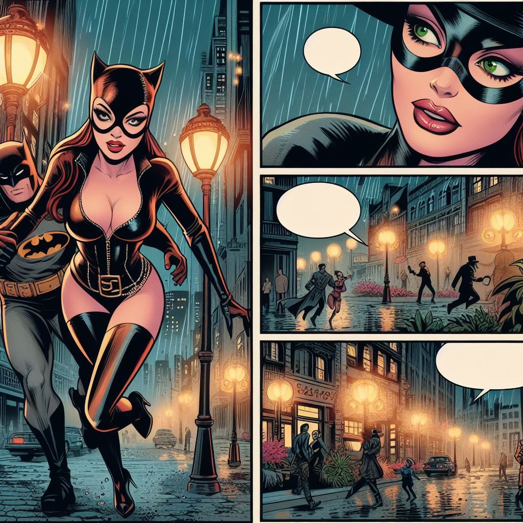 Batman and Catwoman