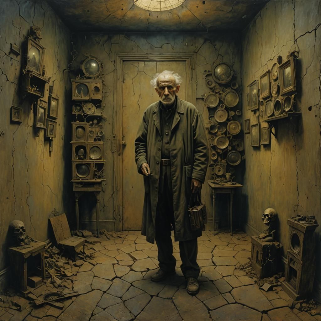 Old Eccentric Man