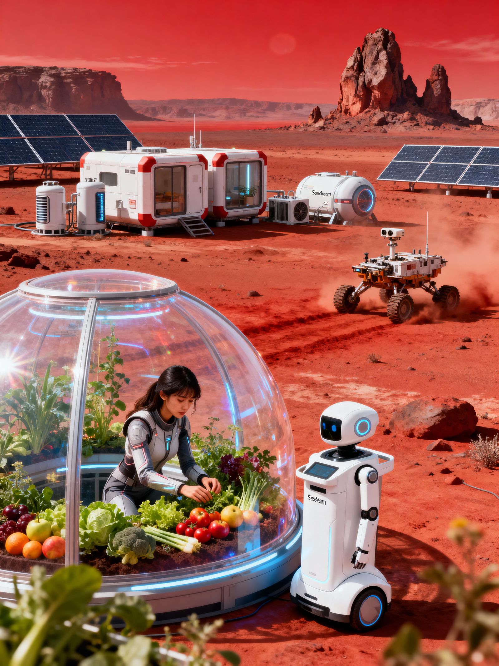 Future life on Mars  by @Good_Vibes_Only