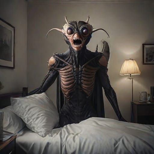 Sleep paralysis demon bugs