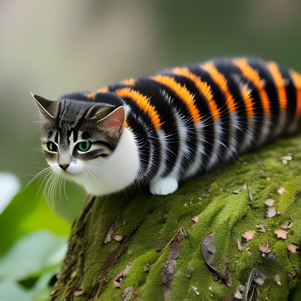 Funny hybrids - Cat-erpillar (collection in description)  by @StormySeaSailor