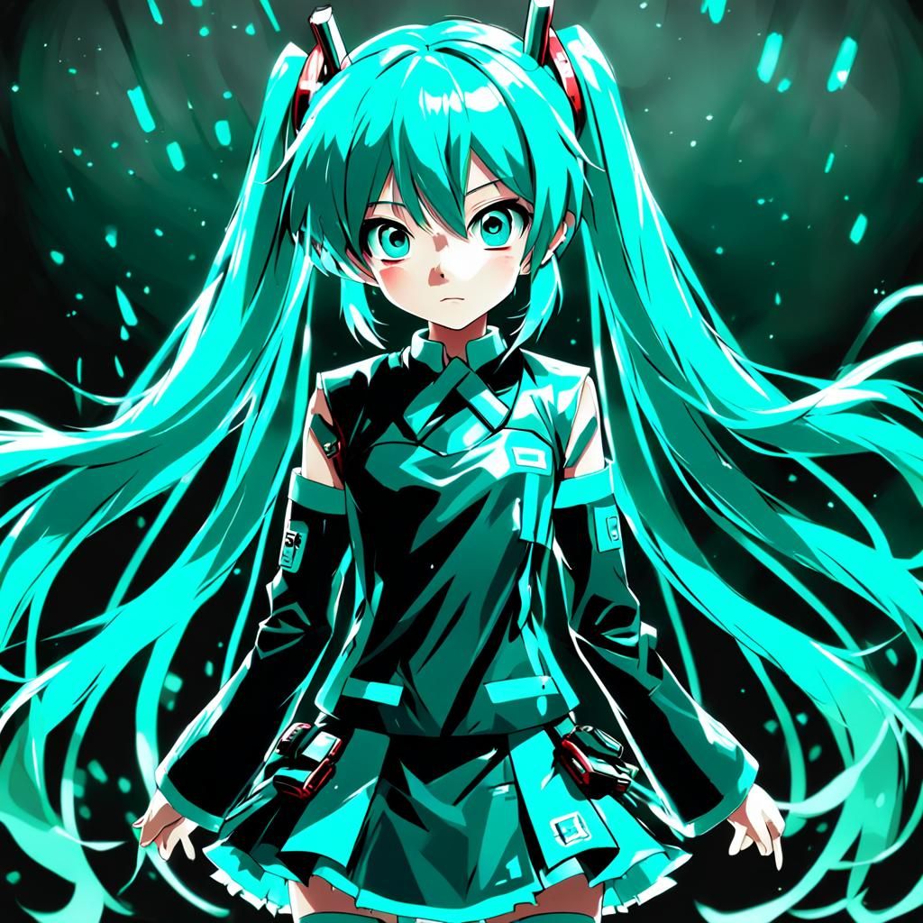 creepy miku