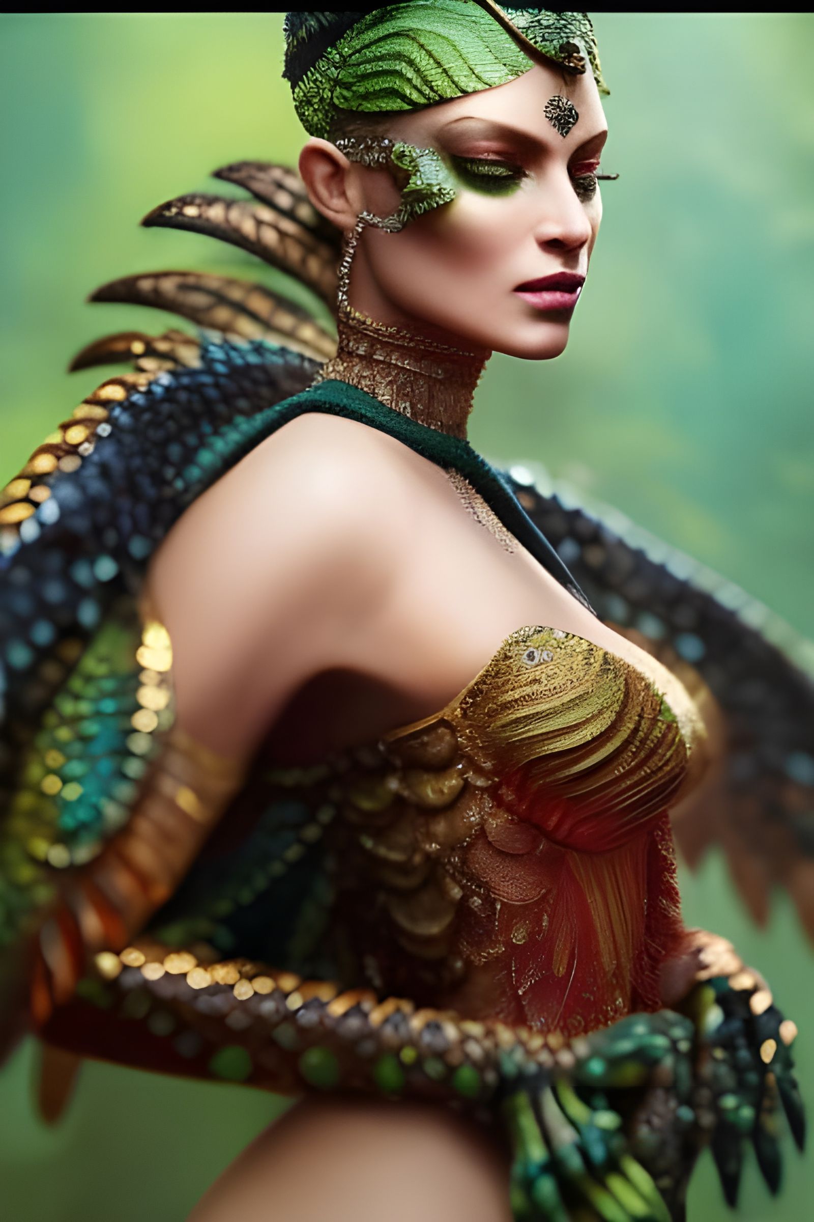 Lizard Queen   by @Joy