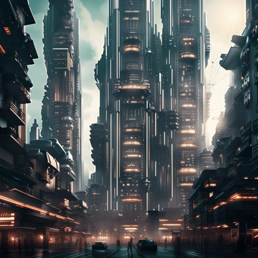 vertical suburbia :: futuristic city :: NEO metropolis :: amazing high ...