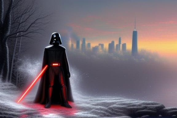 Darth Vader in New York