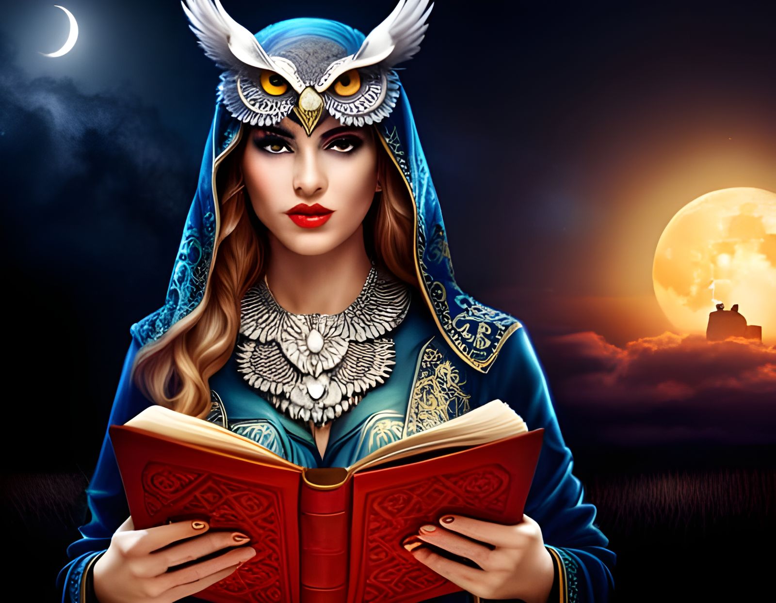 Beautiful librarian 28 AI Generated Artwork NightCafe Creator