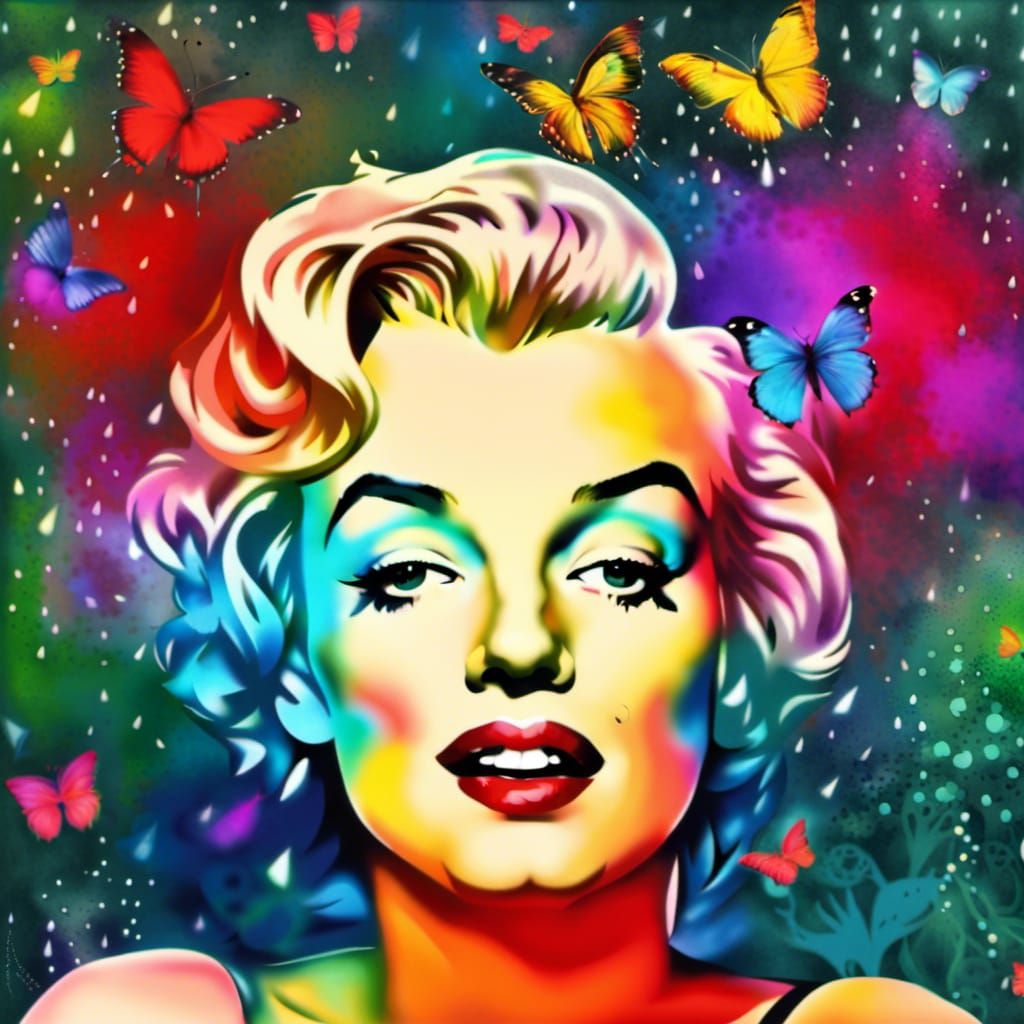 The beauty of Marilyn Monroe - AI Generated Artwork - NightCafe Creator