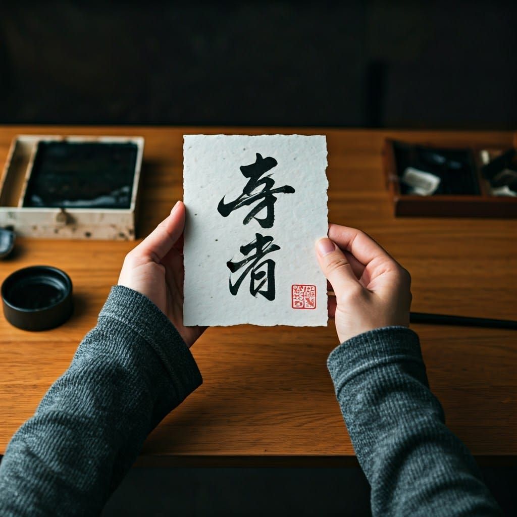 Japanese calligraphy  by @Dane R