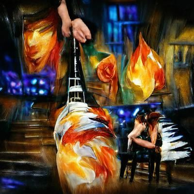 Melody of the night leonid afremov