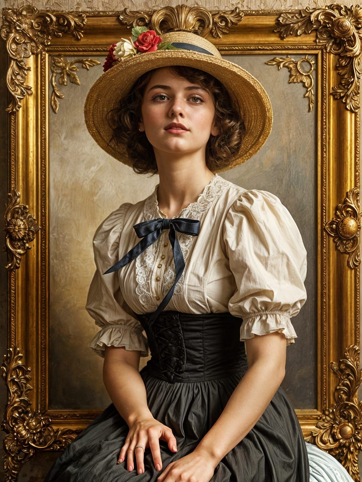 It’s as if the painting came to life.  by @Kernowek