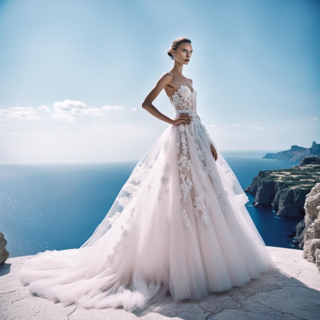 tulle wedding
